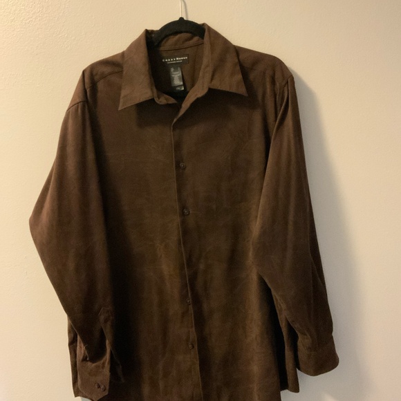 Crazy Horse by Claiborne Men’s L Cotton-Blend Shirt - Picture 1 of 1